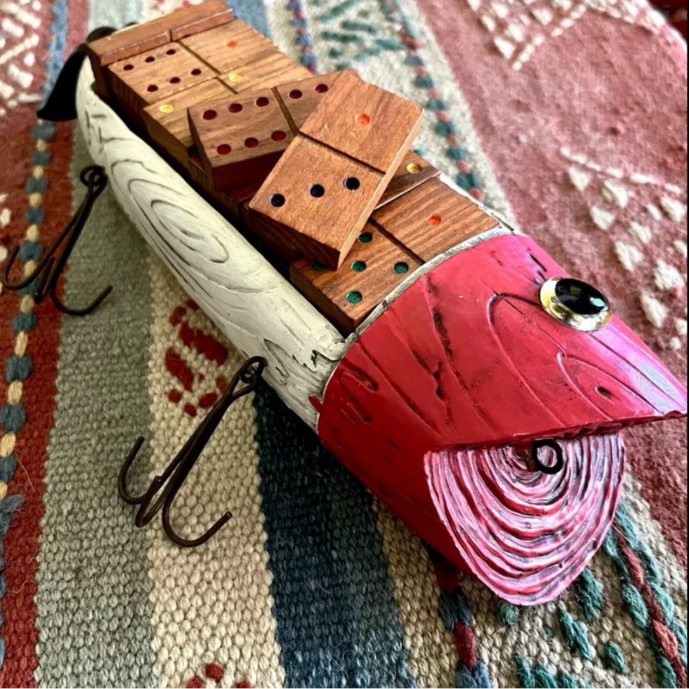 Unique Fishing Lure Domino Set